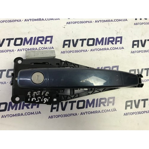 Ручка двері передньої правої зовнішня Opel Insignia Колір Z177 2008-2017 14096401